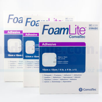 Aquacel Foam Lite 10*10cm wielowarstwowy opatrunek piankowy 1szt
