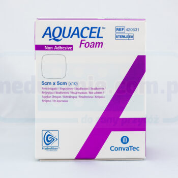 Aquacel Foam Non Adhesive 5*5cm wielowarstwowy opatrunek piankowy 1szt