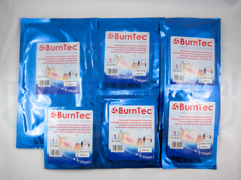 BurnTec 6x12cm opatrunek hydrożelowy 1szt