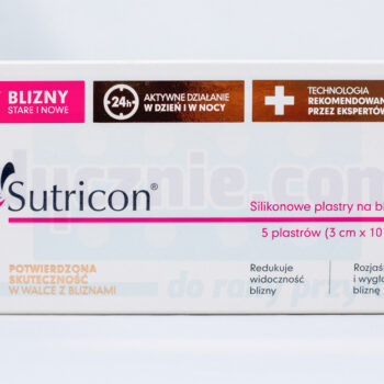 Sutricon 3* 10cm 1szt silikonowe plastry na blizny