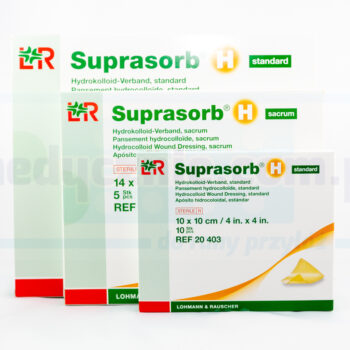 Suprasorb H SAMOPRZYLEPNY 10*10cm STANDARD opatrunek hydrokoloidowy 1szt