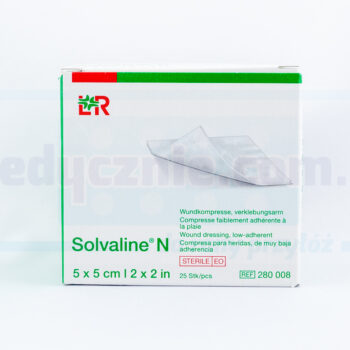 Solvaline N 5*5cm opatrunek jałowy 1szt