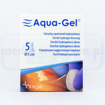 Aqua-Gel Ø 5cm opatrunek hydrożelowy 1szt