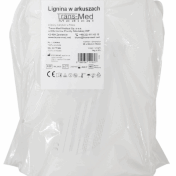 Lignina - arkusz 20*30cm 1kg biała