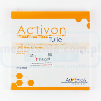 Activon Tulle 10* 10cm opatrunek z miodem manuka 1szt