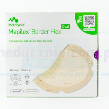 Mepilex Border Flex 13cm* 16cm Oval 1szt