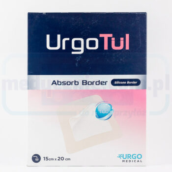 UrgoTul Absorb Border 15x20 cm 1szt