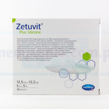 Zetuvit Plus Silicone 12,5*12,5cm 1szt