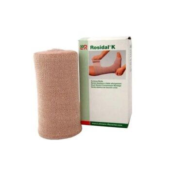 Opaska elastyczna Rosidal K 8cm* 5m 1szt uciskowa o krótkim naciągu