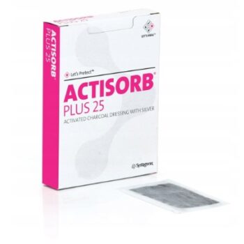 Actisorb Plus 19* 10,5 cm 1szt na rany zainfekowane