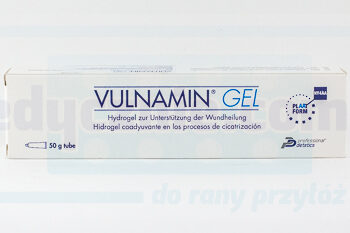 Vulnamin Gel 50g wspomagający proces gojenia