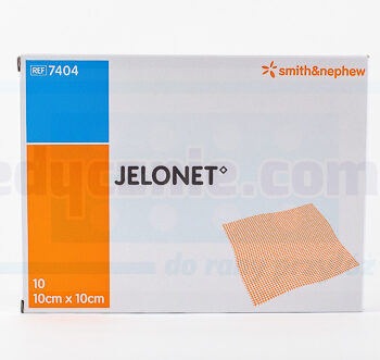 Jelonet 10cm x 10cm 1szt opatrunek parafinowy z gazy