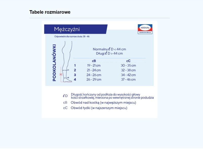 Podkolanówki Venoflex Elegance kl.3 rozm.2 czarne - obrazek 2