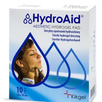 HydroAid 10* 10cm 1szt sterylny opatrunek hydrożelowy