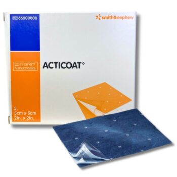 antybakteryjny opatrunek ze srebrem nanokrystalicznym Acticoat 5* 5cm 1szt
