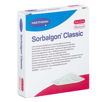 Sorbalgon Classic 5*5cm opatrunek alginowy 1szt