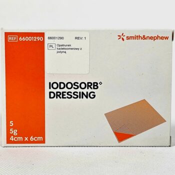 opatrunek z jodyną Iodosorb Dressing 5g 4* 6cm 1szt