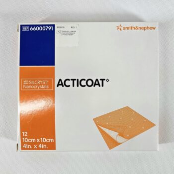 Acticoat 10* 10cm 1szt antybakteryjny opatrunek ze srebrem nanokrystalicznym