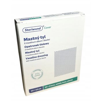 Mastny tyl 10* 10cm 1szt opatrunek wazelinowy