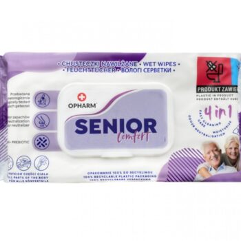 Chusteczki nawilżane Senior Comfort 4w1 72szt