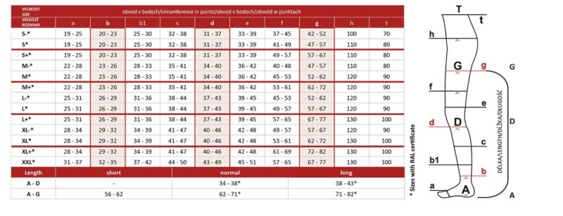 Avicenum PHLEBO 360 AG FINE L NORMAL 3K 8001 natura pończochy samonośne, czubek zamknięty, z koronką - obrazek 2