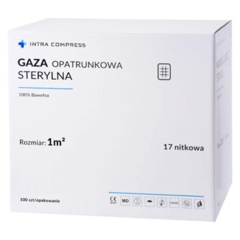 Gaza jałowa 17N - 1m2 100szt.
