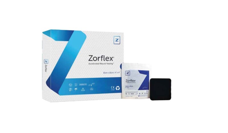 Zorflex 15*25cm 1szt Opatrunek kontaktowy w 100% z węgla aktywnego