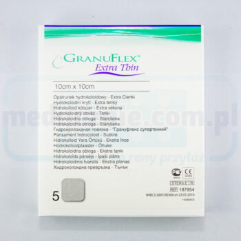 Granuflex Extra Thin 10*10cm opatrunek hydrokoloidowy 1szt