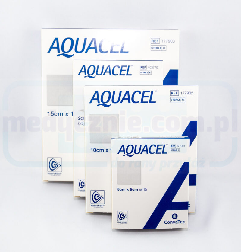 Aquacel 2*45cm opatrunek hydrowłóknisty 1szt - obrazek 2
