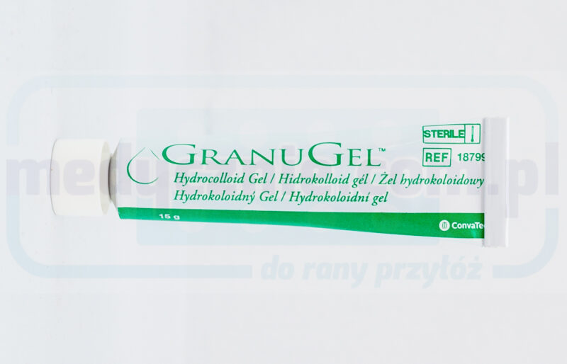 Granugel 15 g hydrokoloidowy żel do ran głębokich - obrazek 2