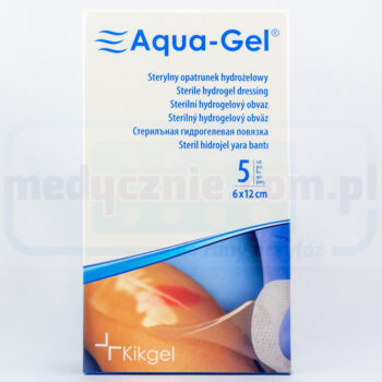 Aqua-Gel 6*12cm opatrunek hydrożelowy 1szt