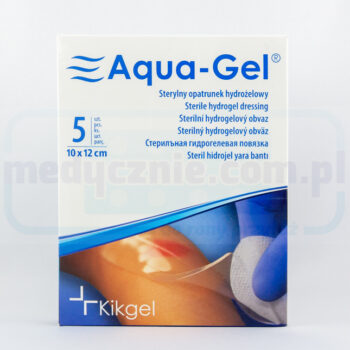 Aqua-Gel 10*12cm opatrunek hydrożelowy 1szt
