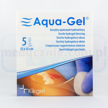 Aqua-Gel 12*12cm opatrunek hydrożelowy 1szt