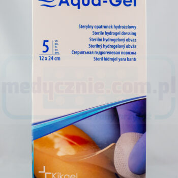 Aqua-Gel 24*12cm opatrunek hydrożelowy 1szt
