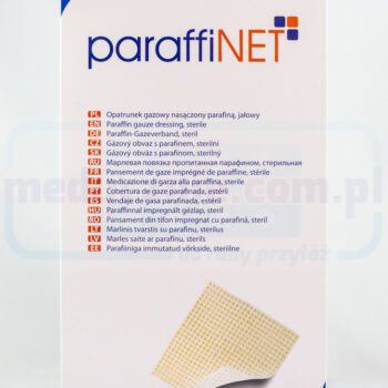 Paraffinet 10*40cm opatrunek nasączony parafiną 1szt