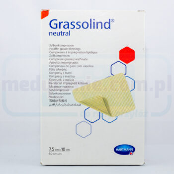 Grassolind 7,5*10cm  opatrunek na oparzenia 1szt