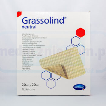 Grassolind 20*20cm  opatrunek na oparzenia 1szt