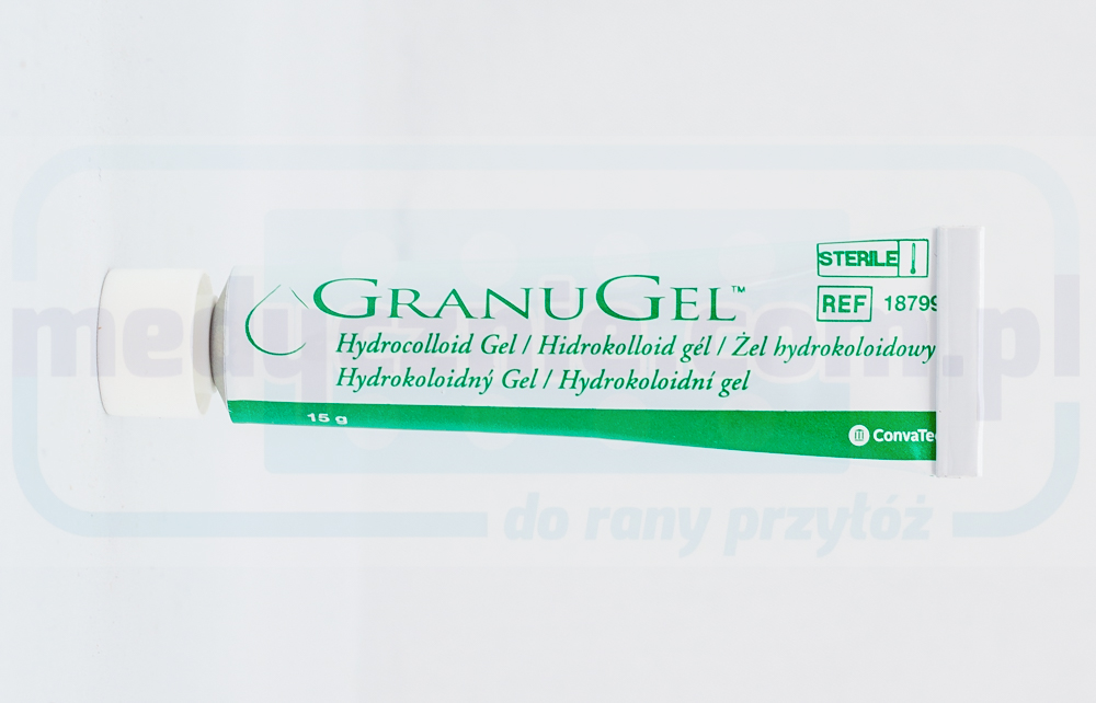 Granugel 15 g hydrokoloidowy żel do ran głębokich - obrazek 2