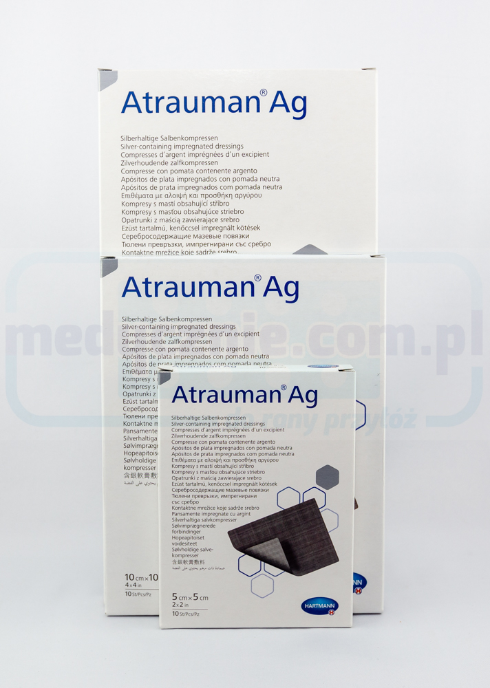 Atrauman Ag 10*20cm 1szt - obrazek 2